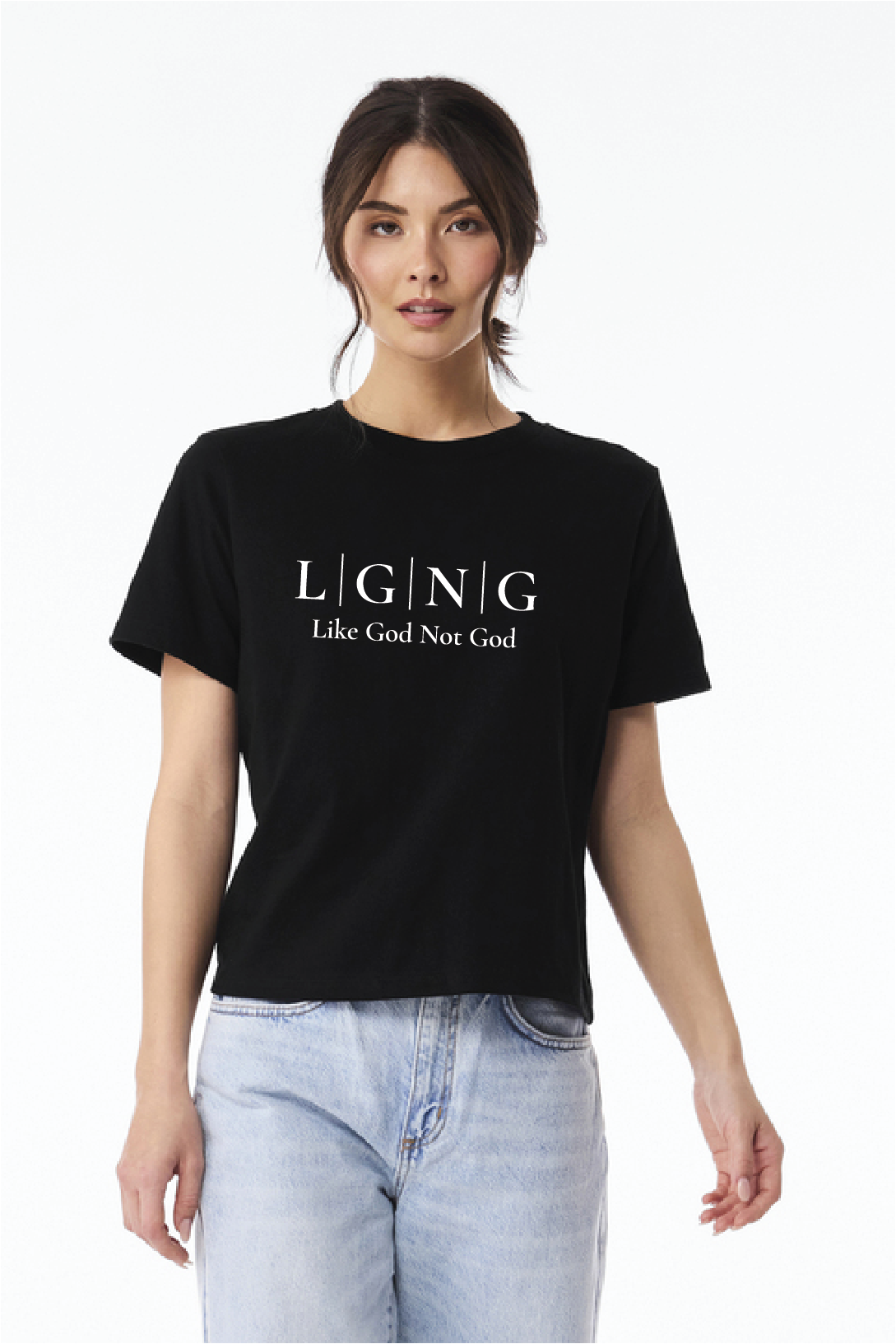 L | G | N | G  | Women's Heavyweight Boxy Tee