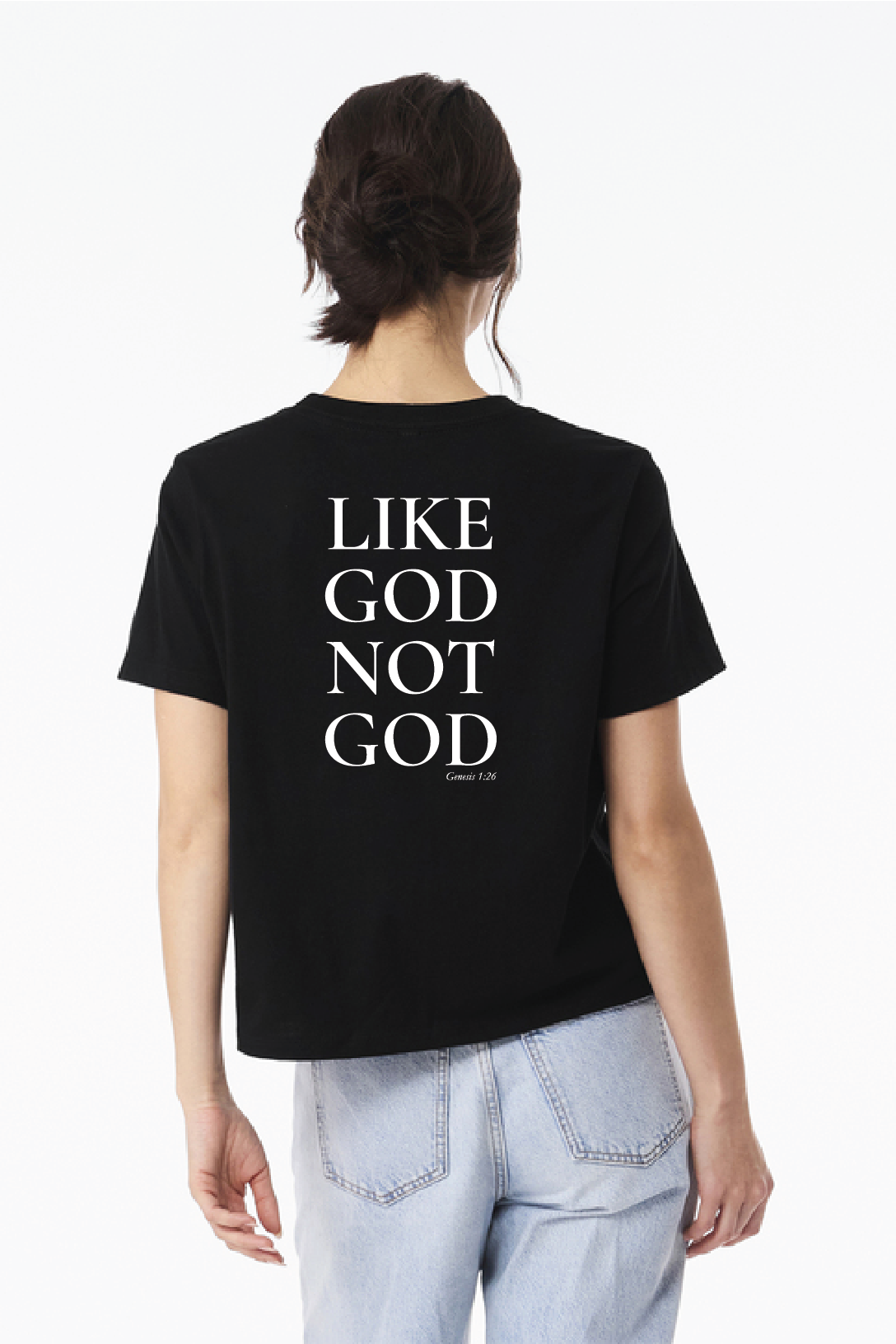 Like God Not God | Women's Heavyweight Boxy Tee