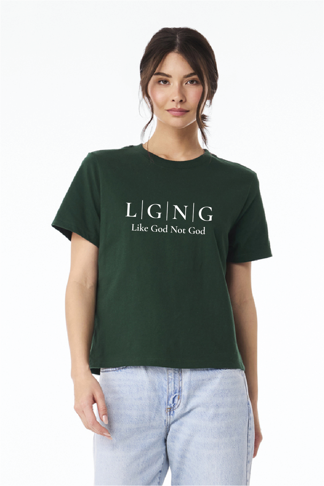 L | G | N | G  | Women's Heavyweight Boxy Tee