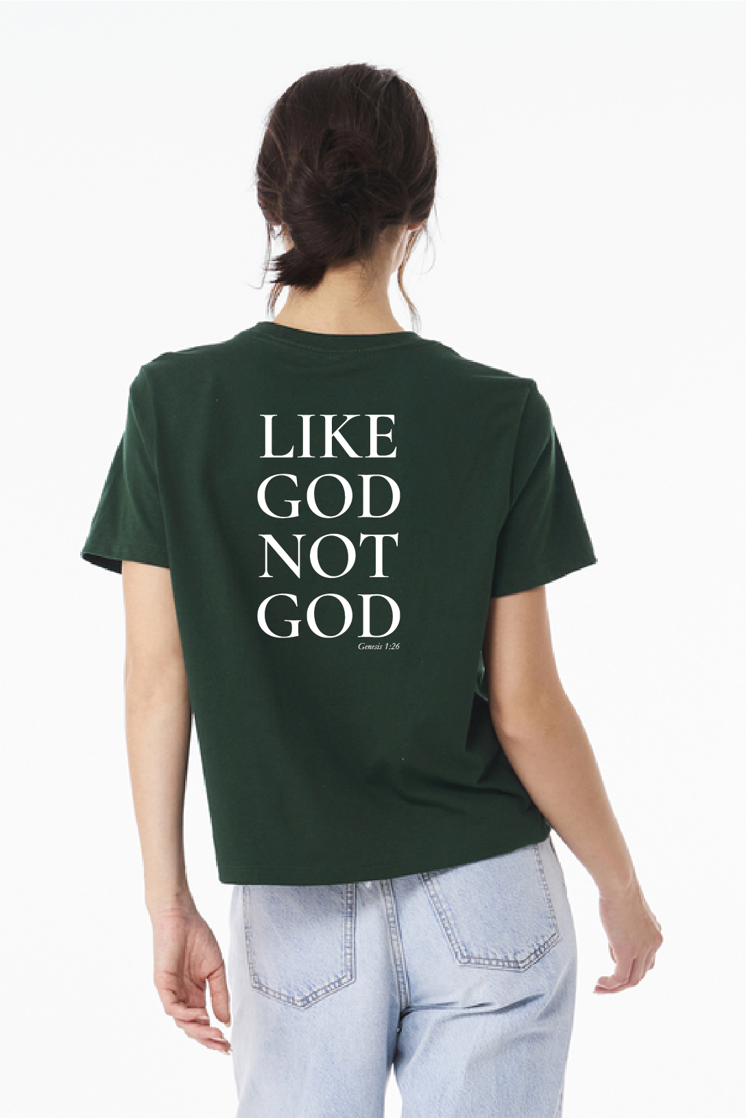 Like God Not God | Women's Heavyweight Boxy Tee