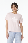 Kingdom First | Women's Heavyweight Boxy Tee