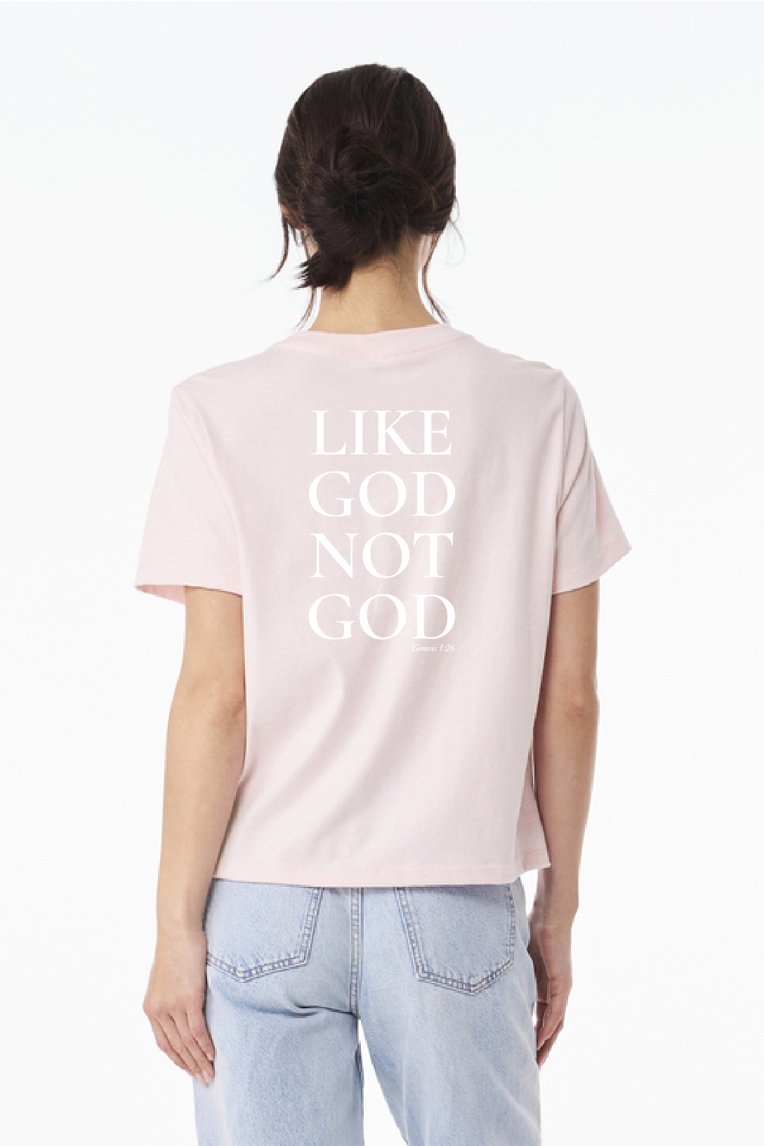 Like God Not God | Women's Heavyweight Boxy Tee