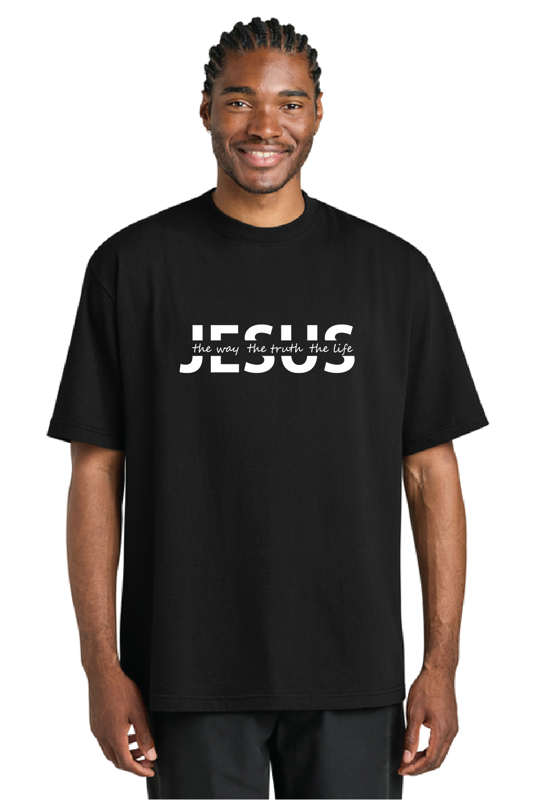 Jesus The Way  | Men's Gritty Tee