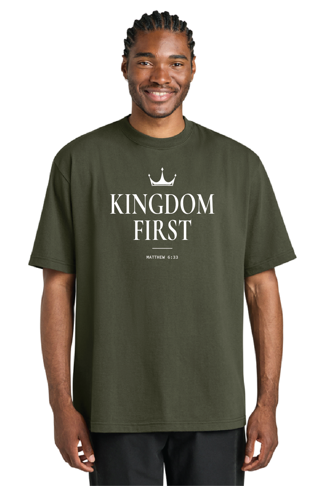 Kingdom First  | Men's Gritty Tee