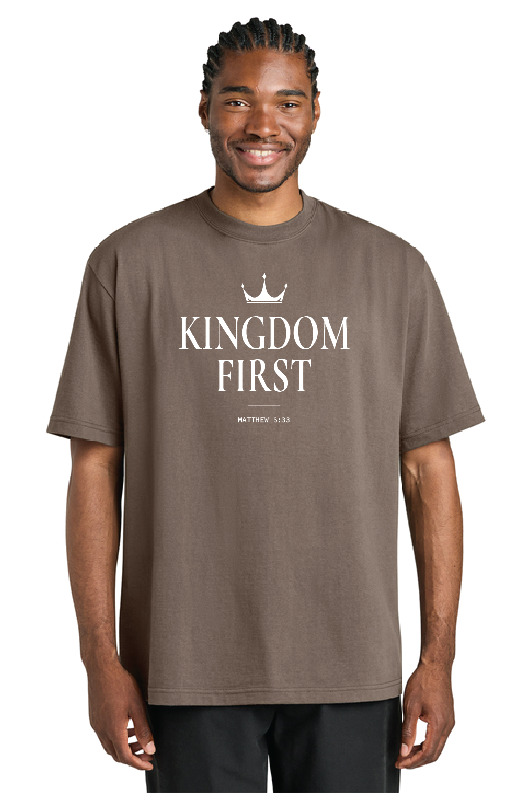 Kingdom First  | Men's Gritty Tee