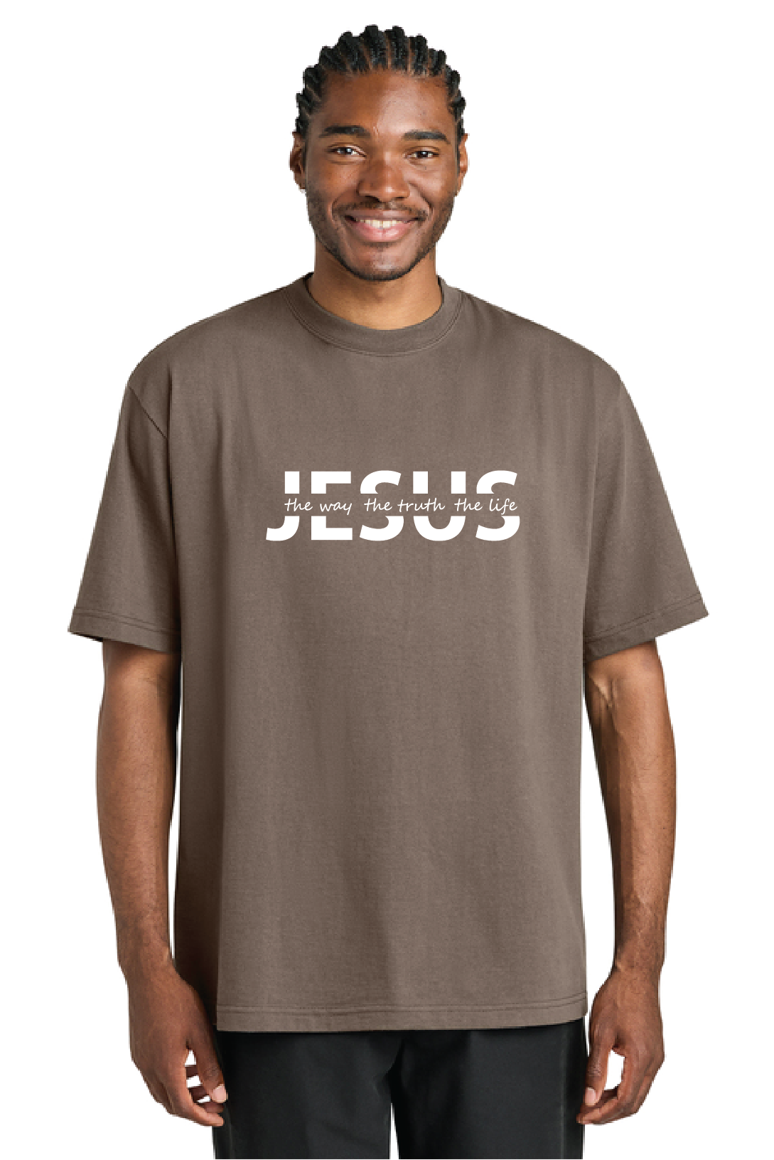 Jesus The Way  | Men's Gritty Tee